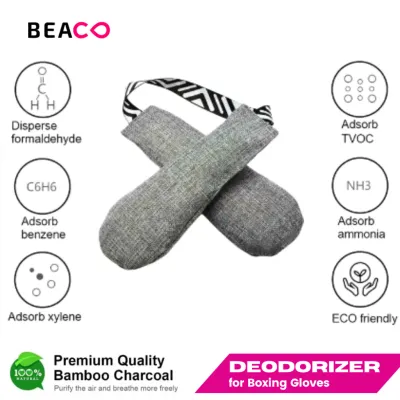 Boxing Glove Deodorizer Fragrance Bamboo Charcoal Bag Odor Eliminator Moisture Absorber for Gloves
