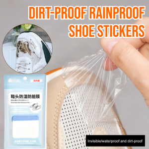 Dirt-Proof Shoe Stickers Transparent Rainproof Outdoor Rainy Day
