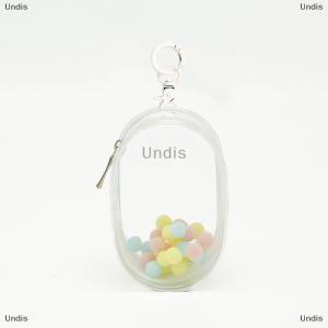 [COD] Undis Jewelry Organizer Transparent Storage Box Pouch Mystery Box Keychain Bag Storage Case Thicken Wallet Cute Doll Bag Organization