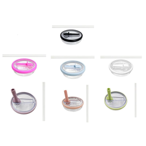 40oz Drinking Cup Straw Spout Lid Spill-Proof Cover for Tumblers Mugs Drinkware Accessories for Fitness Enthusiasts