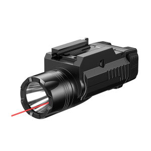 SMR139 1000 Lumens Strobe Flashlight Green/Red and LED Combo Light for 20-21mm Rail Quick Release Mount