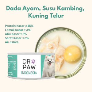 DR PAW DOG FOOD CAT FOOD KALENG 100 GR - Sup Daging Sehat Anabul