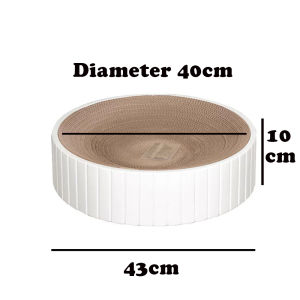 Big Size 43cm XL Cat Scratcher Board Cat Toy Catnip Cat Tree Cat Scratches Papan cakar kucing murah scratch