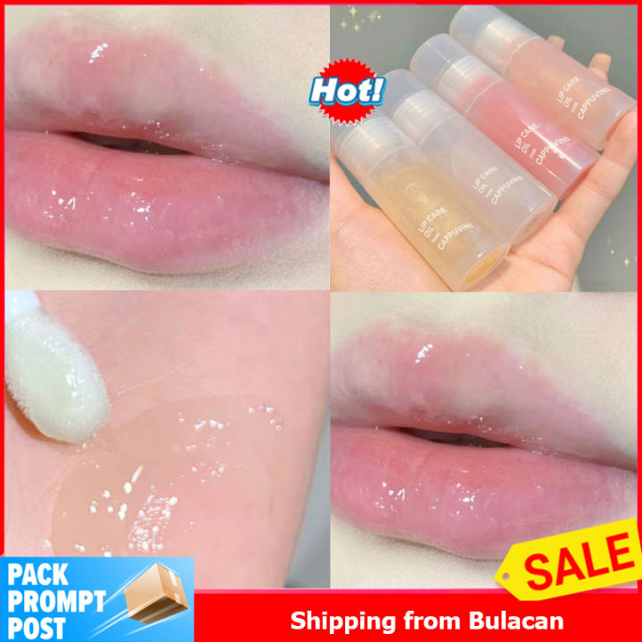 [Ready Stock+COD] CAPPUVINI Lip Care Oil Hydrating Reduce Wrinkles Lip