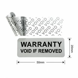100Pcs Void Warranty Label Tamper-Evident Label For Product Anti Disassembly Seal