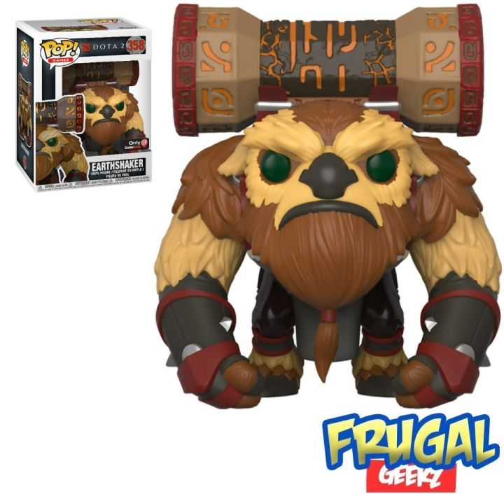 Funko Pop! Games: Dota 2 - Earthshaker with Totem Gamestop Exclusive ...