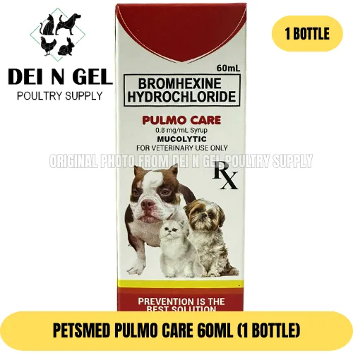 PULMO CARE SYRUP FOR DOG CAT COLD COUGH (60ML) Cold And Cough