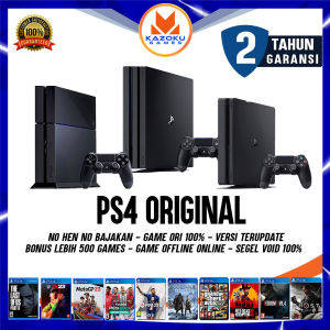 PS 4 PRO FAT SLIM FREE GAME PERMANENT ORIGINAL GARANSI 2 TAHUN
