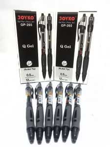 Harga Per (6pcs) Pulpen Gel Pen JOYKO GP-265 Tinta Hitam Biru Merah Original