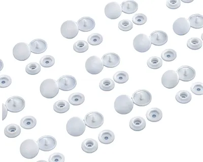 Set 100 bộ nút bấm nhựa áo dùng cho bấm khuy quần áo bộ cúc bấm phụ liệu may mặc