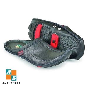 Java Seven HJD 819 - Sepatu Sandal Kulit Pria | Bustong Casual Warna Hitam