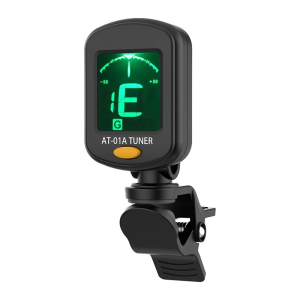 【All-in-One】จูนเนอร์ AROMA AT-01A | ใช้กับ กีต้าร์/เบส/ไวโอลิน/อูคูเลเล่ | แม่นยำ ตั้งสายเร็ว พร้อมส่ง