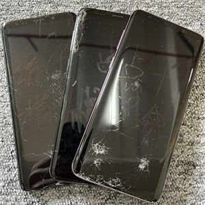 Broken LCD Screen for Samsung S6 Edge Plus S7 Edge S8 S8plus S9 S9 Plus LCD Practicing Repair Display Have Black Dot Touch Working Well