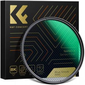K&F Concept Nano-X Series Blue Streak Filter (2mm) Optical Glass