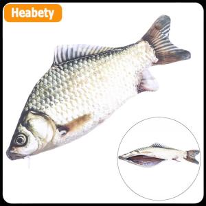 【2-3 ngày giao hàng】 Cá Chép Cá chép bút Túi thực tế hình dạng cá Make-up Pouch bút chì bút Trường hợp với dây kéo trở lại trường học bút chì Túi bút chì túi