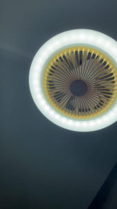 Thông Minh Quạt Trần Quạt điện Với bóng đèn LED E27 Núi Ổ Cắm nội thất trang trí phòng ngủ Cho Phòng Nursery Văn Phòng Điện Áp Rộng