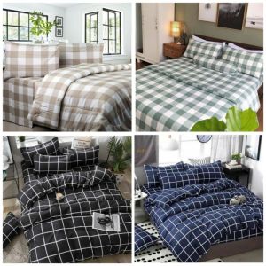 Sprei Polos Embos 180X200 1 Set Dengan 2 Sarung Bantal Dan 1 Sarung Guling Ukuran 180X200/ Sprei Hotel /Sprei Polos Embos/Sprei Aestetich /Sprei Jumbo