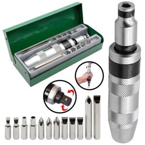 OBENG KETOK GETOK 13 PCS OBENG KETOK PUTAR SET IMPAC S2 SCREWDRIVER SET BOX BESI