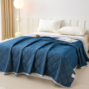 Summer Cool Cover Quilt Core Silky Air Condition Comforter Lightweight Cooled Summer Quilt Double Side Cold Cooling Fabric