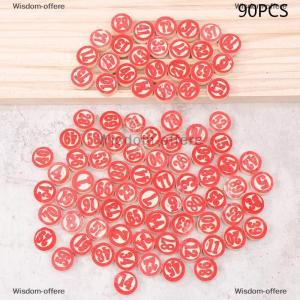 [COD] Wisdom-offere 90pcs Deluxe Wooden Replacement Plates For Exciting Bingo Lotto Numbers Game - Ideal Gaming Gift For Friends And Family
