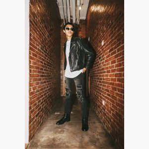 YOJUZ - Quad Biker Metal Grey (Celana Panjang Jeans) (Skinny Jeans)