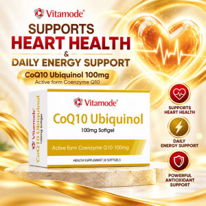 Buy 3 Free 1 Vie CoQ10 Ubiquinol 100mg 30 Softgels Heart Support Energy Antioxidant Metabolism Care 两日内发货