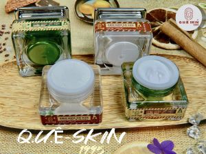 Quê Skin - Kem nám Thuần Chay Nám trắng da cô đặc 1 comno 2 lọ Mie cosmetic HCM