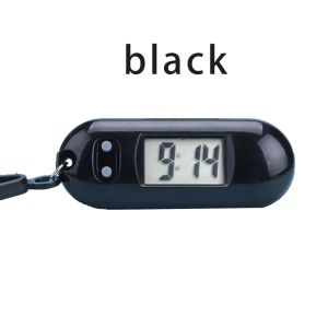 Electronic Desktop Clock Keychain Silent LCD Digital Display Backpack Keychain for Student Exam Study
