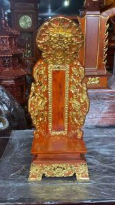 Bài vị thờ gia tiên gỗ hương cao 61cm