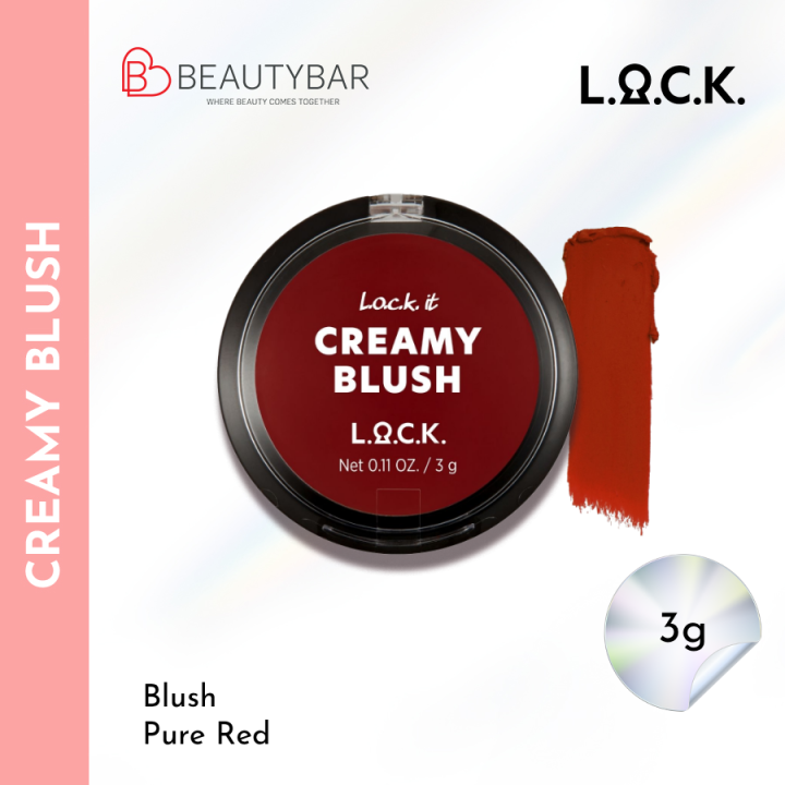 L.O.C.K. Color Creamy Blush - (Beauty Bar) (Makeup) | Lazada PH