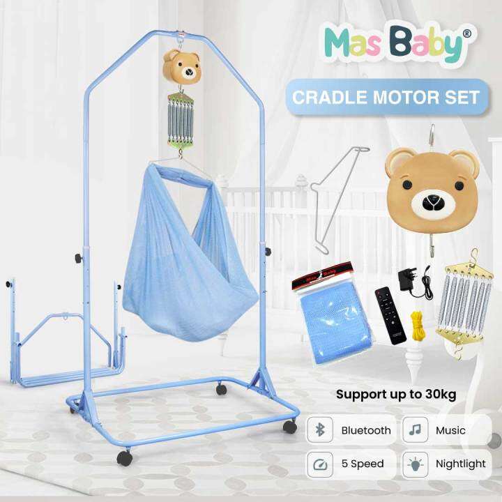 Spring cot outlet cradle