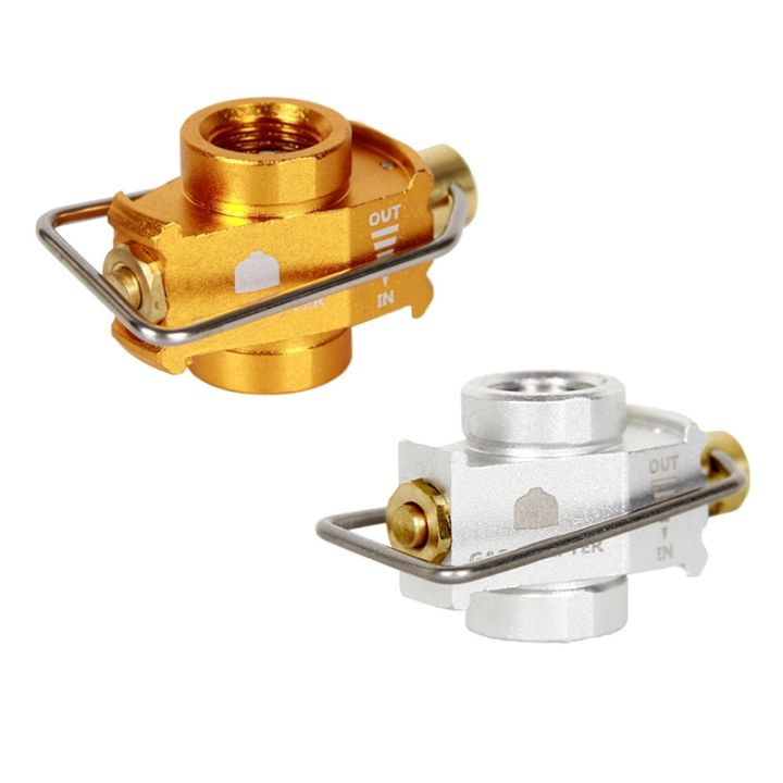 Camping Gas Saver Plus Converter Shifter Refill Flat Tank Conversion Adapter Valvola Adattatore Gas Da 88059118
