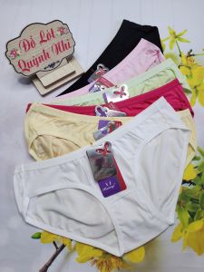 Combo 10 Quần lót nữ cotton thái (9966) Size 40-55 Kg Co Giản 4 Chiều Thoáng Mát Hàng Loại 1 - Đồ Lót Quỳnh Nhi