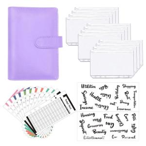 A6 100 Days Envelope Savings Challenge Budget Binder Money Savings Notebook Cash Storage Book Money