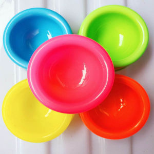 Chén Ăn Nhựa Chống Lật Cho Sóc Hamster Chuột....thú cưng nhỏ (chén nhựa cao cấp)