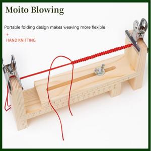 Moito Creative Practical Rope Braiding Tool Hand-knitted Rope Rack For Bracelets Necklaces DIY Handcraft Rope Knitting Fixing Tools