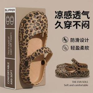 [Free Shipping] Ballet-Style Clogs Womens Summer New Collection Slip-On Hollow-Out Beach Sandals Womens Shoes Closed-Toe Slippers.