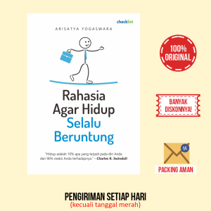 Buku Motivasi Rahasia Agar Hidup Selalu Beruntung (Arisatya Yogaswara)