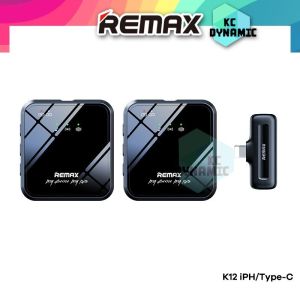 Remax K11 Wireless Microphone Livestream Mic HD Sound Remax K12 Ultra Clear Sound Noise Reduction Microphone Remax Microphone