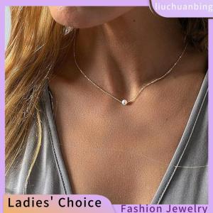 [COD] liuchuanbing Jewellery Trendy Elegant s Beaded Necklace For Women Girls Fashion Exquisite Clavicular Chain Party Jewelry Accessories Gifts