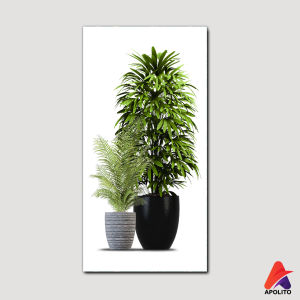 HIASAN DINDING TUMBUHAN PLANT AESTETIK (15X30 CM ) WALL DECOR HIASAN DINDING KAMAR PAJANGAN RUANGAN TUMBUHAN PLANT