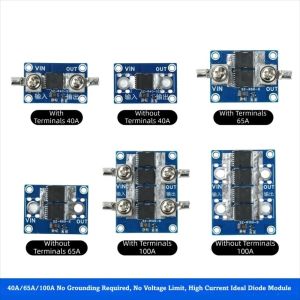 GORGE No-Ground Ideal Diode Module Anti-Reverse Current 40A 65A 100A Solar Charging Module Durable No Voltage Limit Anti-Reverse Diode For Solar Charging