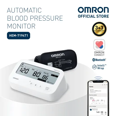 OMRON Blood Pressure Monitor | Monitor Tekanan Darah HEM-7156T I IQ BT Power HEM-7194T1-FLC | 电子上臂式血压计 [3+3 years warranty]
