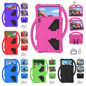For Samsung Galaxy Tab A9 A9+ A11 A11+ 8.7 11.0 inch 5G SM-X110 X115 X117 X210 X216B X218U X133 SM-X135 X230 X236 Kids Tablet Cute Shockproof EVA Handle Stand Case Cover