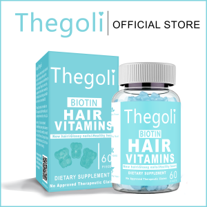 Thegoli Biotin Gummy for hair vitamins Anti Hair Loss Radiant Skin Strong Nails Skin Care