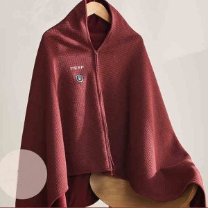 CRUSHES Wearable USB Electric Heated Blanket 3 Heating Levels Washable Heating Lap Blanket High Quality Portable Warm Shawl Winter