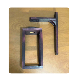 (Xưởng HCM) Đèn Gỗ Treo Tường Chữ Nhật [Sơn Màu] Decor Phòng Ngủ Homestay Coffee Shop.