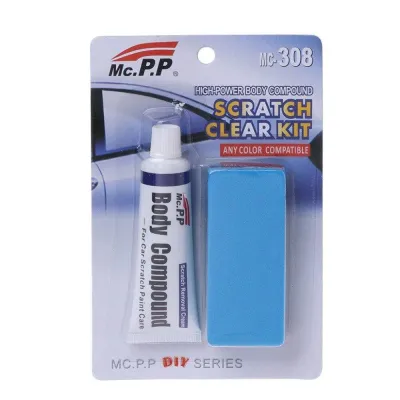 (CLEARANCE) Car Body Compound Scratch Repair Kit Scratch Paste Fix Polish Auto Vehicle Care Polishing