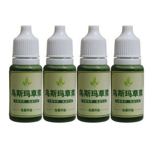 ALLLUCK 10ml Dung dịch mọc lông mày Nuôi dưỡng Cỏ usma Dung dịch nuôi dưỡng tăng trưởng lông mi  Trang điểm mắt Dung dịch tăng trưởng lông mi Tóc Giả