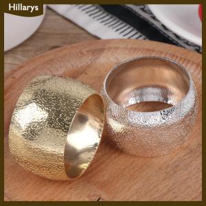 [Hillarys] ผ้าเช็ดปากแหวนงานแต่งงานปาร์ตี้ Hotel serviette หัวเข็มขัดผ้าเช็ดปาก Holder Table Decor